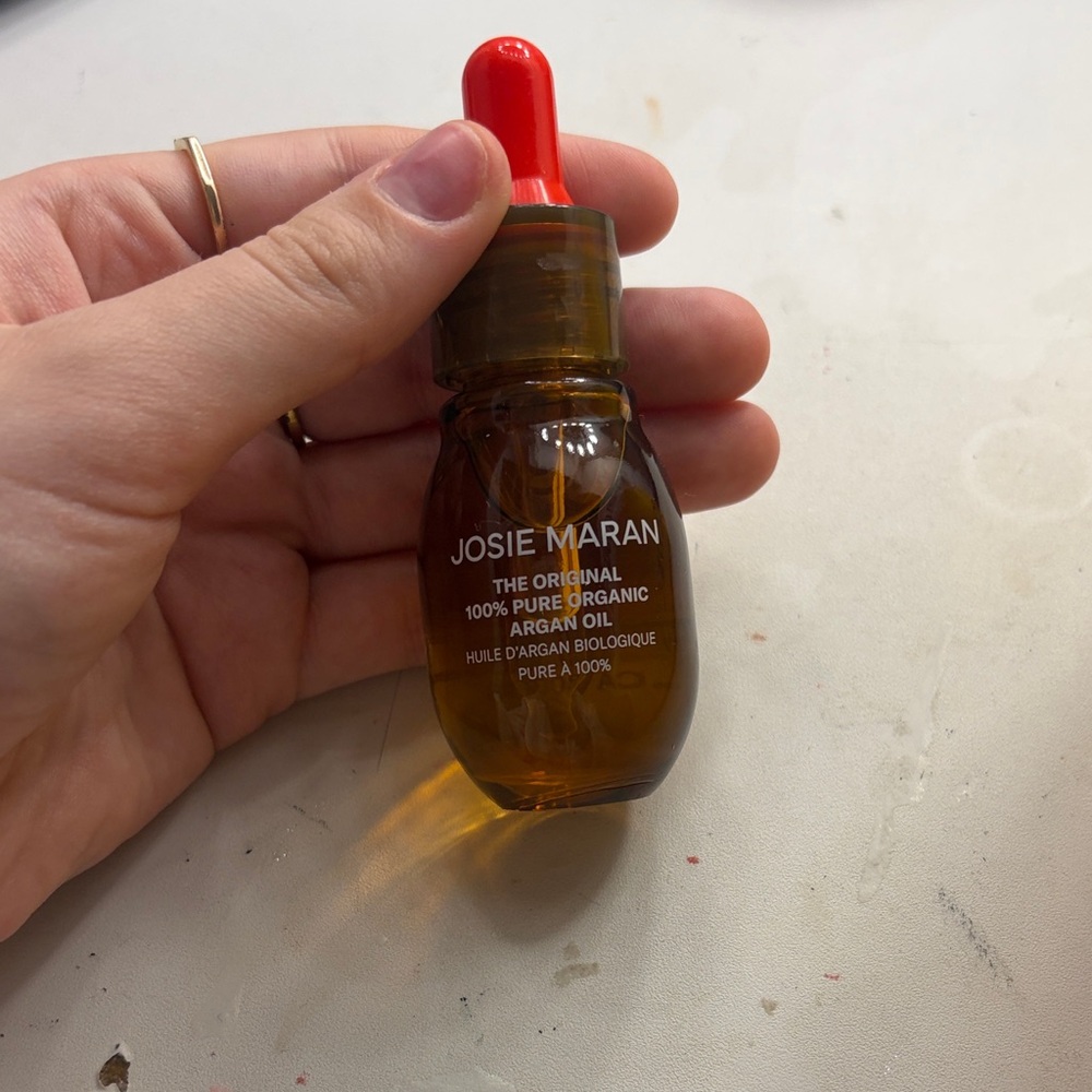 Josie Maran Argan Oil - Red and Brown Bottle